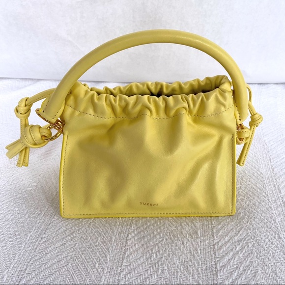 Yuzefi Mini Bom Bag in Lemon NWOT - Picture 15 of 16
